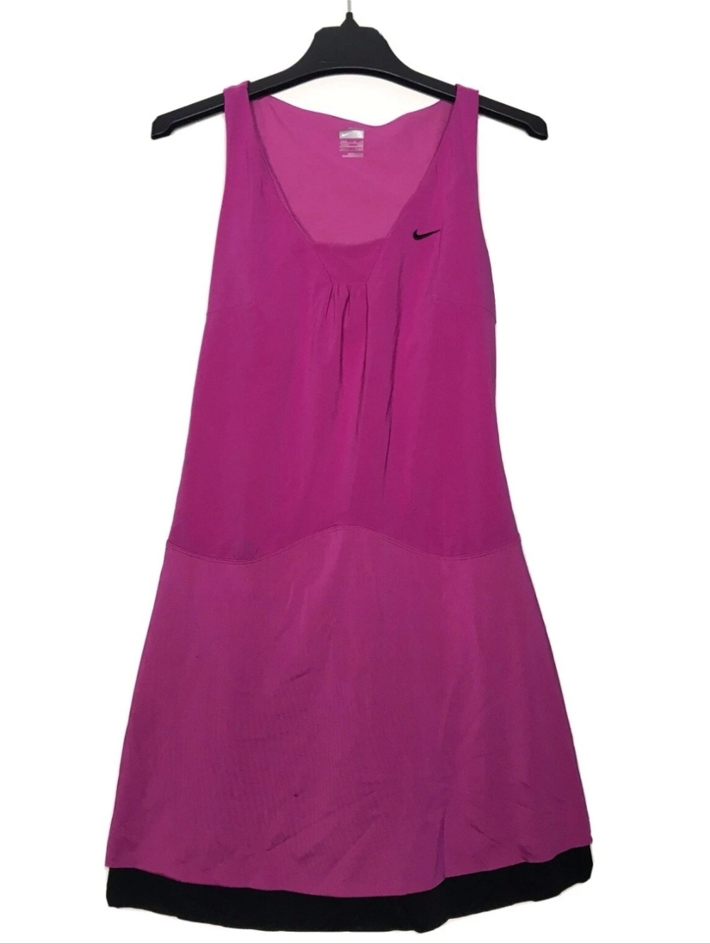 Nike Fit Dry Purple Tennis Court Dress Stretch Sleeveless Small Womens